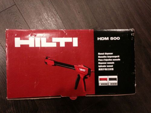 Hilti hdm 500 manual adhesive dispenser for sale