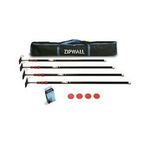 Zipwall zippole zp4 low cost spring loaded pole, 4-pack for sale