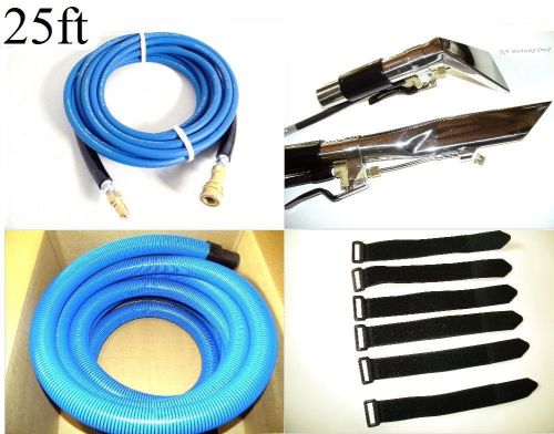 Carpet Cleaning - Auto Interior Detail Tools Combo 25ft long hoses