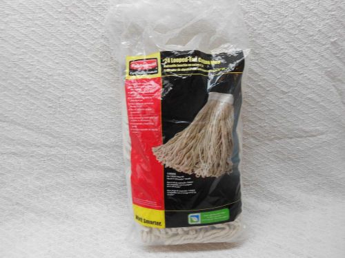 New rubbermaid commercial #24 looped-end cotton general purpose mop #1785060 for sale