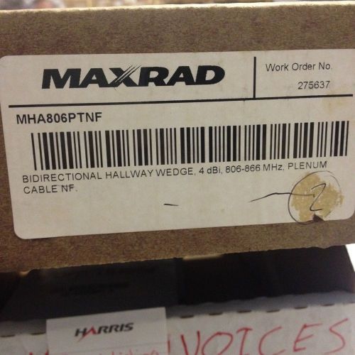 Maxrad / PCTel MHA806PTNF Bidirectional Wedge 4dBi 806-866MHz