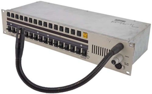 Rts/telex ikp-950 communication matrix intercom system control panel unit 2u #1 for sale