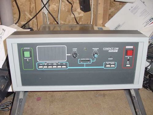 Dukane compact 3200 intercom console pa system model 12a3200-25 control panel. for sale