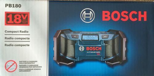 Bosch 18V Compact Job Site Radio PB180