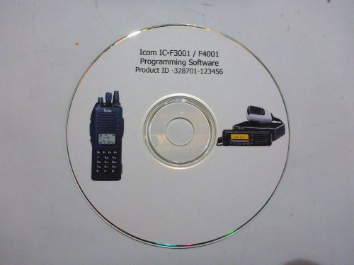 Icom CS-F3001 / F4001 Programming software