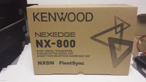 NEW KENWOOD NX-800 UHF DIGITAL NXDN DIGITAL/ ANALOG RADIO 450-520MHZ