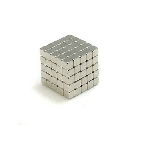 125pcs 1/8&#034; x 1/8&#034; x 1/8&#034; Block 3x3x3mm Neodymium Magnets Rare Earth N35
