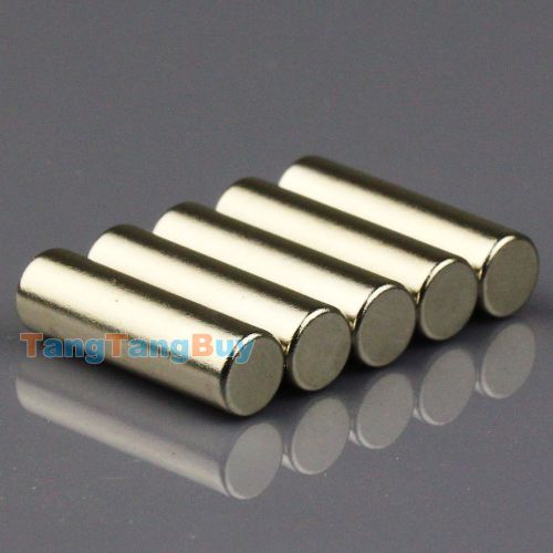 5pcs Strong Big Disc Round Cylinder Magnets 6 x 20 mm Rare Earth Neodymium N50