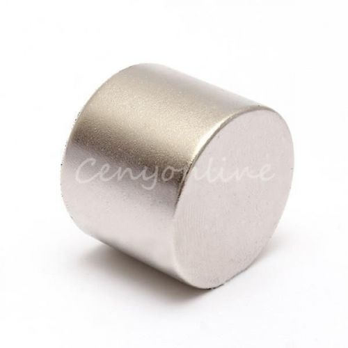 1x super strong neodymium rare earth round magnets disc cylinder n35 25mm x 20mm for sale