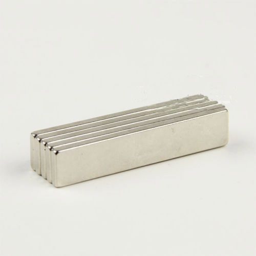 5pc super strong block strip cuboid magnet rare earth n35 neodymium 50x10x3mm for sale