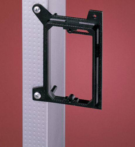 Arlington LVH1 Single-Gang PVC Low-Voltage Mounting Bracket with Wire Tie-Off