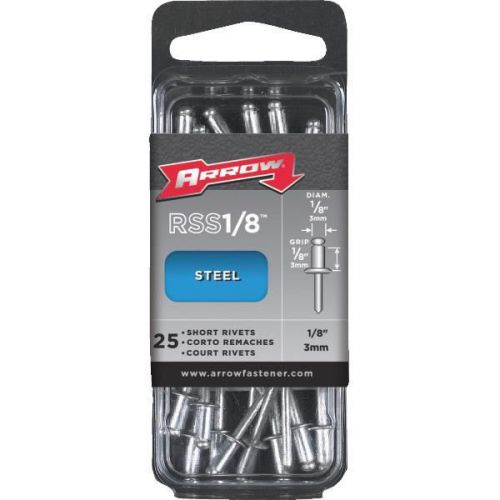 Arrow fastener rss1/8 rivets-1/8x1/8 stl rivet for sale
