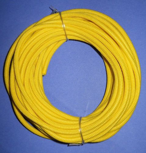 1/4&#034; x 50&#039; premium yellow mfp cover bungee / shock cord / made in the usa! for sale
