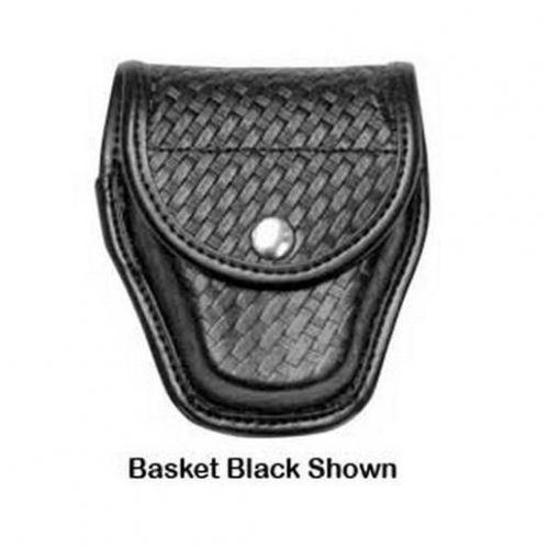Bianchi BI22178 7917 Double Cuff Case Basketweave Black-Hidden