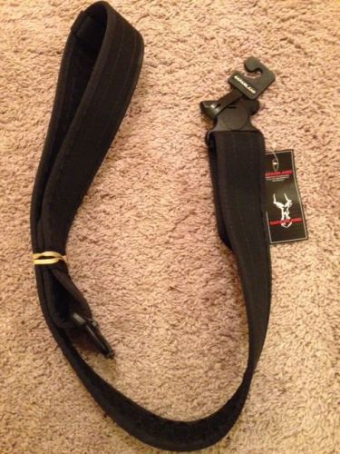 SAFARILAND Duty Belt, 4305-4-4, Nylon 1050/PVC, Black, Extra Large