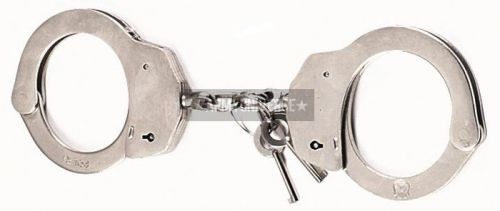 Silver Police Issue Nickel Law Enforcement Handcuffs