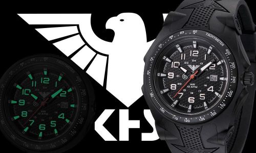 Reloj Militar, C1-iluminacion, pantalla analogica, KHS Sentinel, KHS.SEAB.S