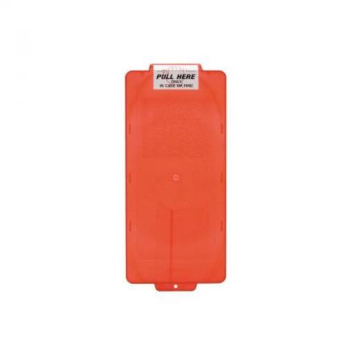 Fire extinguisher cabinet cover small red m2jcr brooks equipment m2jcr for sale