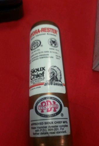 R92 SIOUX CHIEF HYDRA-RESTER B 1/2&#034; THREAD MODEL 652-A