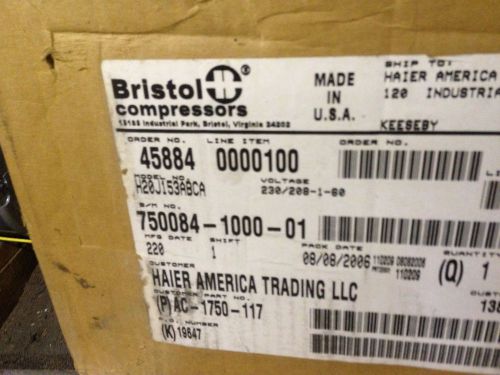 Bristol Compressor H20J153ABCA Haier
