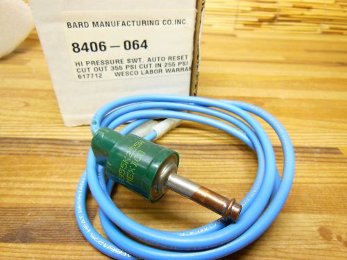 Bard Manufacturing 8406-064 High pressure SWT. Auto reset