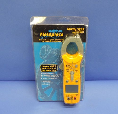 FIELDPIECE SC53 DUAL DISPLAY CLAMP ON METER -A