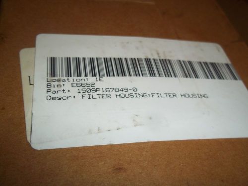New  Filter  Base  With  1 1/2&#034; Inlet And Outlet   PN  1509P167849-0