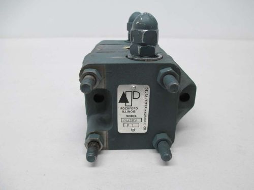Delta power pm2rv hydraulic flow divider valve 3.5gpm d373432 for sale