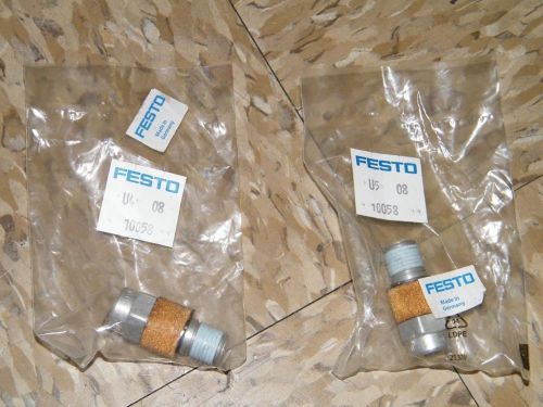 23936 Festo 10058 Breather Filter 1/4&#034; NPT QTY: 4 NEW OLD STOCK