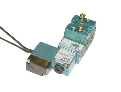 New mac  solenoid valve assembly  110/120 vac  model  712c-12-pi-111a for sale