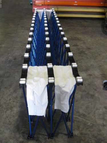 New tvi corp 10&#039; litter conveyor w/ stabilizer plate lc-1810-x 300# decon irt for sale