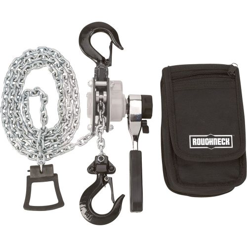 Roughneck manual lever chain hoist - 1/4-ton capacity, 12in. head room for sale
