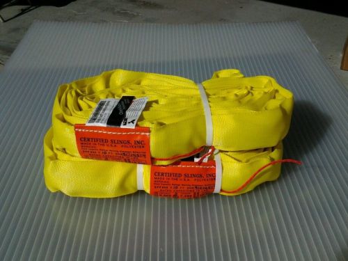 Certified slings qty-2 for sale
