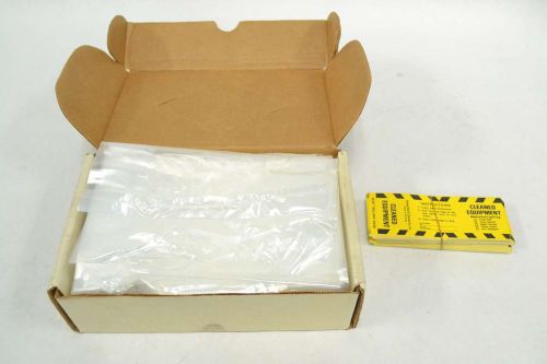 LOT 50 GEORGIA STEEL AND CHEMICAL FP917 STERILE STORAGE BAGS 8X3X19IN B366408