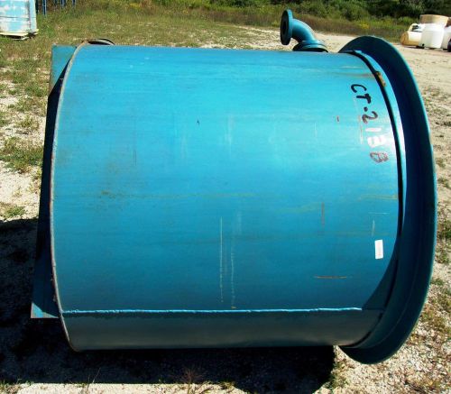450 gallon steel rubber lined round tank (ct2138) for sale