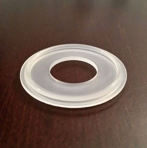 Tri clamp Newman 40rx-px 1&#034; Clear Silicone Gasket ( 1 Bag of  25 )