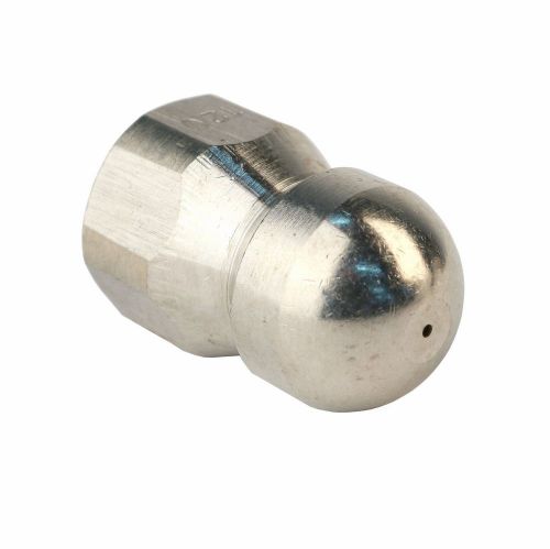 Laser fixed sewer jetter nozzle 4000 psi mtm button nose 3/8&#034; f 12.0 orifice for sale