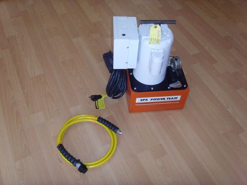 Spx power team electric 10k psi hydraulic model a / pe462 enerpac for sale