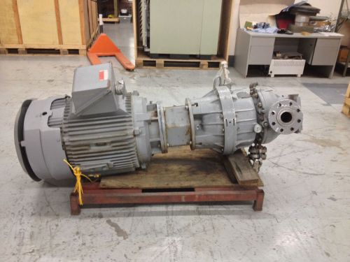 Sundyne pump lmv-311 with gearbox and 150 hp severe duty motor for sale