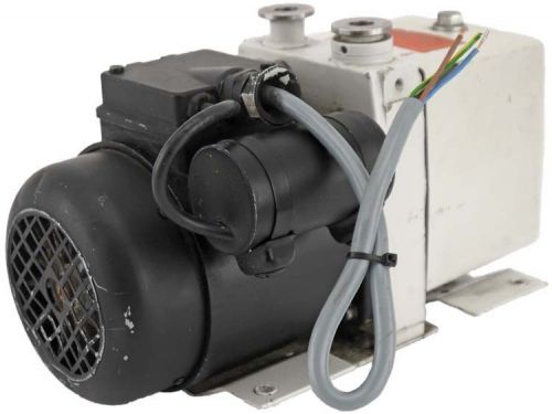 Pfeiffer balzer duo 1.5a 2790/3340rpm dual stage lab rotary vacuum pump parts for sale