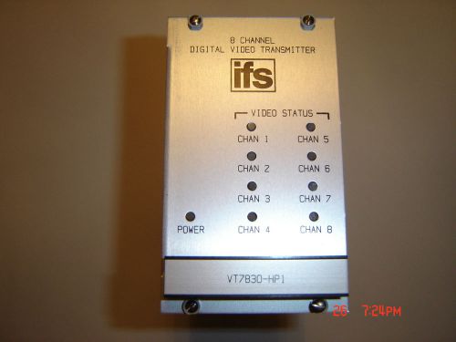 IFS  VT7830HP1-R3 8 CHANNEL DIGITAL VIDEO TRANSMITTER