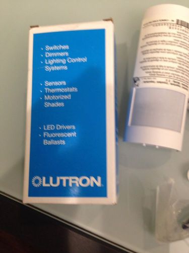 Lutron lrf2-vhlb-p-wh vacancy sensor, hall, 1,500 sq ft, 180 deg for sale