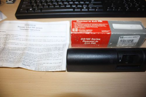 Detection systems ds161 request-to-exit infrared detector black new for sale