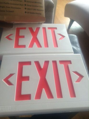 Hubbell lighting Exit signs lx led
