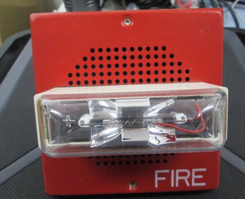 Wheelock strobe speaker-fire alarm and light for sale
