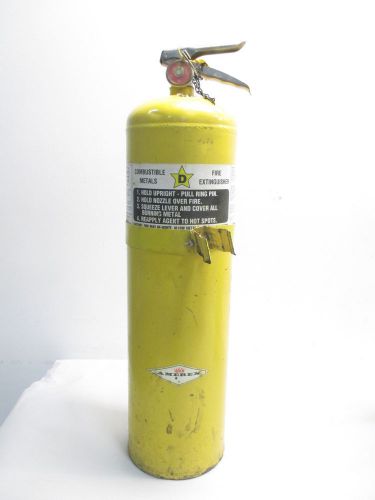 Amerex 570 charged class d 30lb combustible metals fire extinguisher d474133 for sale