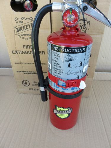 New 2014 &#034;buckeye&#034; 5-lb abc fire extinguisher with vehicle bracket for sale