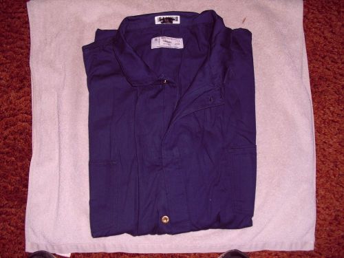 Univeral Overall Coverall NWOT 66 long 100% cotton button Navy 7XL Stone Cutter