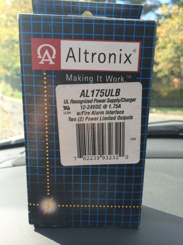 ALTRONIX AL176ULB Power Supply Charger Access Control
