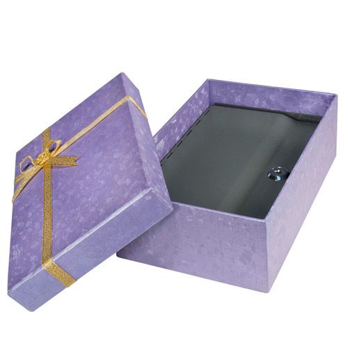 Barska 10 inch hidden gift box security safe w/ key lock, cb11796 for sale